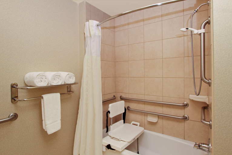 Bathroom 4, Hilton Garden Inn Beaumont, TX, Jefferson
