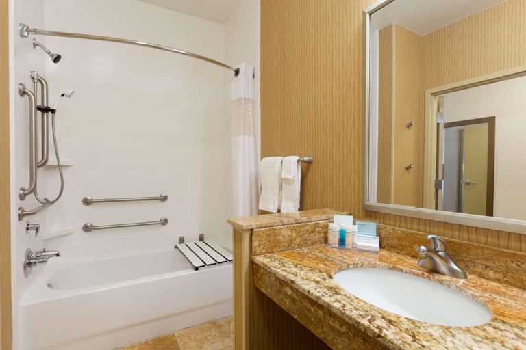 Bathroom 4, Hampton Inn Zanesville, Muskingum
