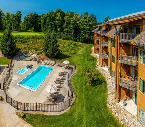 Exterior & Views 2, The Lodge at Cedar River, Shanty Creek Resort, Antrim