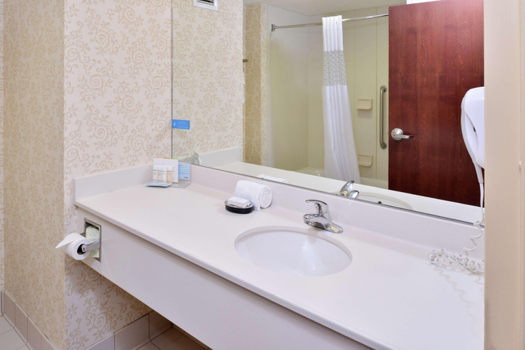 Bathroom 5, Hampton Inn Waynesboro/Stuarts Draft, Augusta