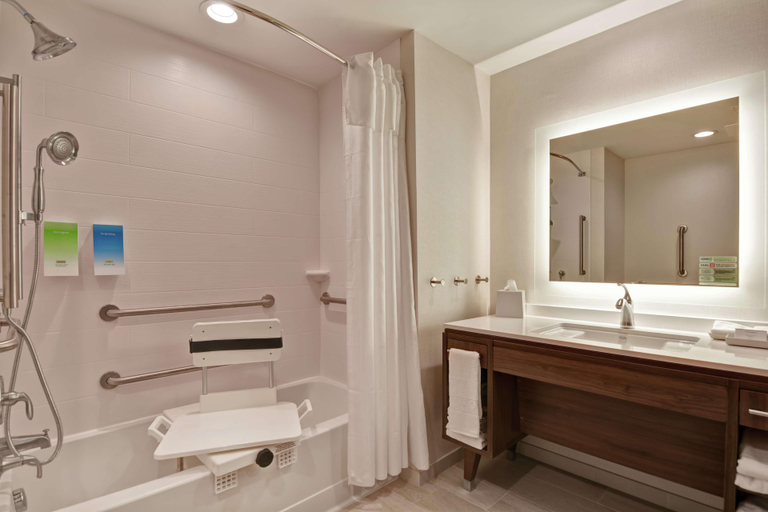 Bathroom 4, Home2 Suites By Hilton Bettendorf Quad Cities, Scott