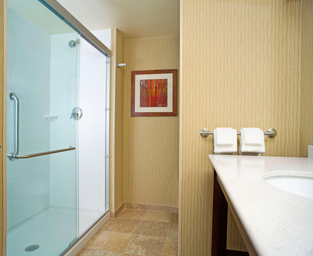 Bathroom 4, Hampton Inn & Suites Pittsburgh/Waterfront-West Ho, Allegheny