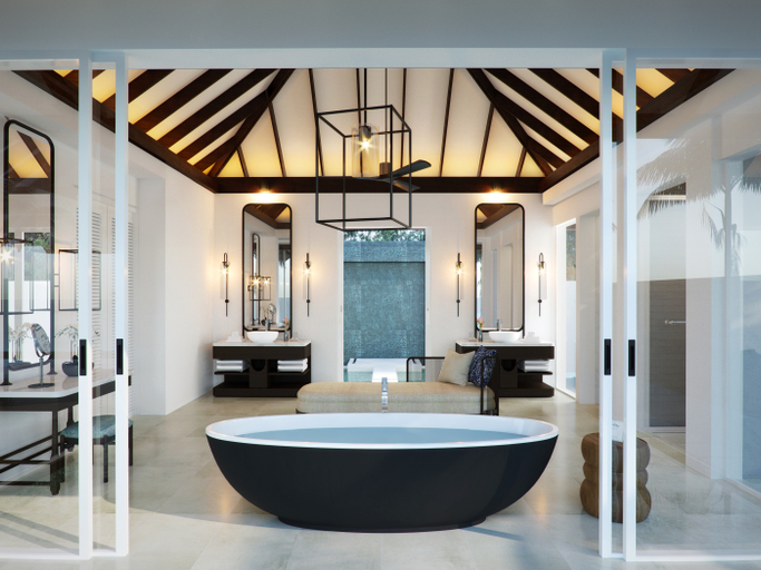 Bathroom 3, Naladhu Private Island Maldives