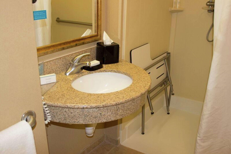 Bathroom 5, Hampton Inn Gallipolis, Gallia
