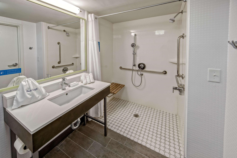 Bathroom 4, Hampton Inn Batesville, Panola