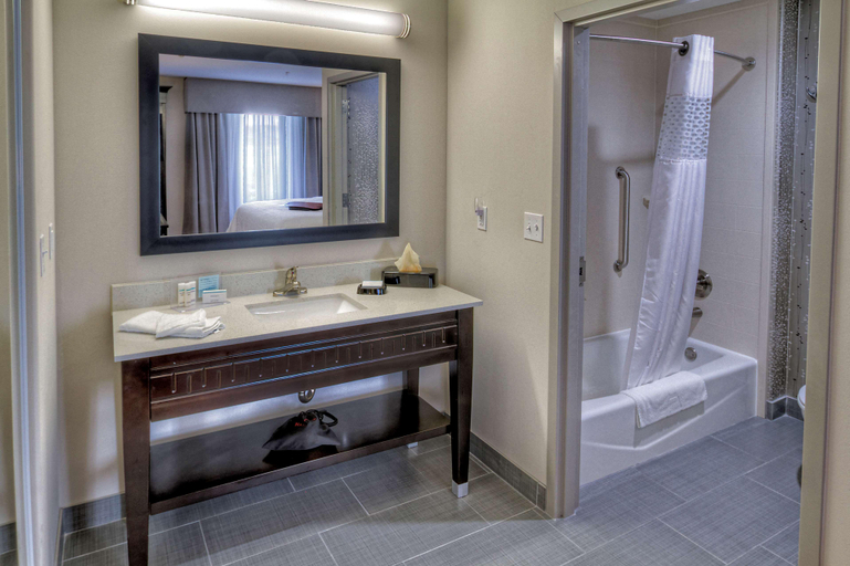 Bathroom 4, Hampton Inn & Suites Ada, Pontotoc