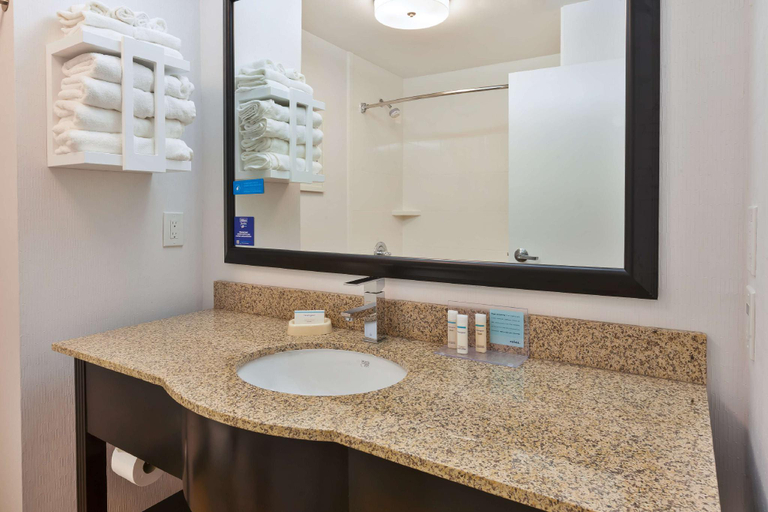 Bathroom 5, Hampton Inn Cincinnati Airport-North, Boone