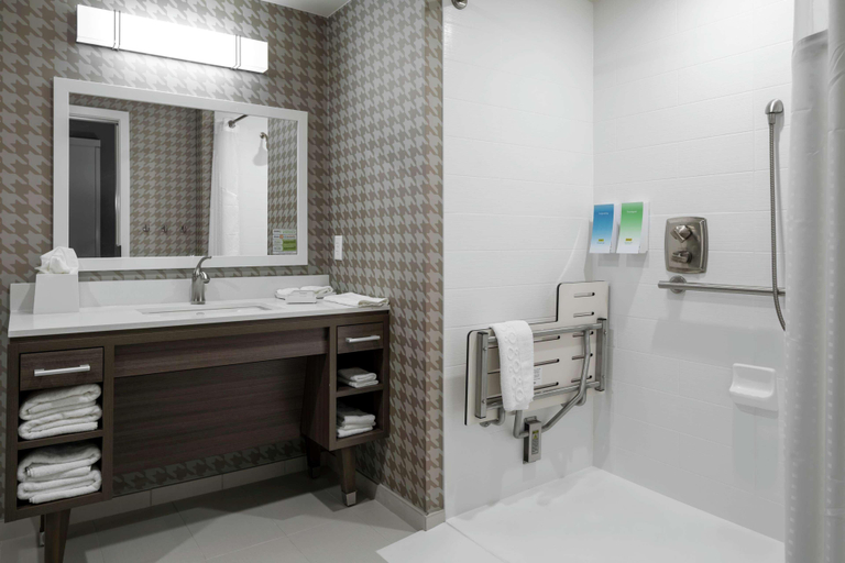 Bathroom 3, Home2 Suites By Hilton Dayton-Centerville, Greene