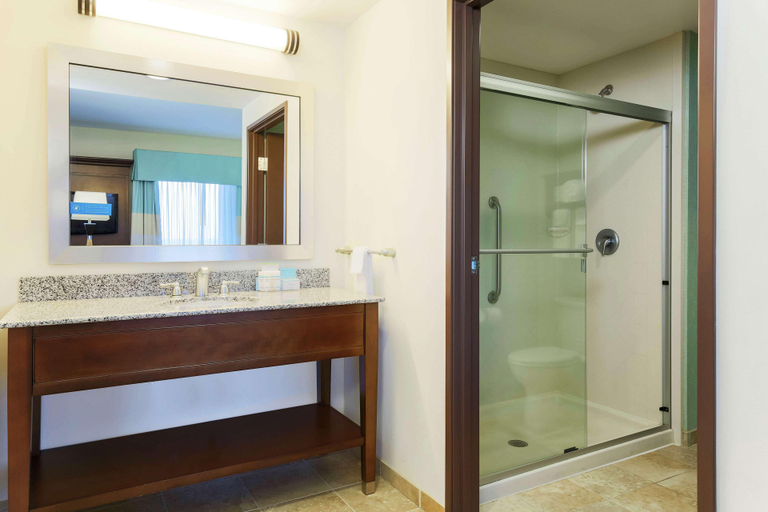 Bathroom 4, Hampton Inn & Suites Wheeling-The Highlands, Ohio