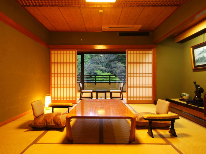 Bedroom, Kawaguchiya Kinosaki River Side Hotel, Toyooka