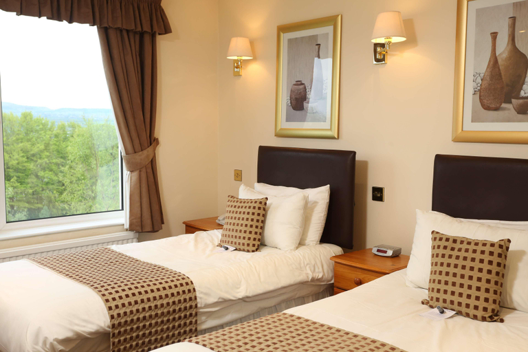 Bedroom, The Higher Trapp Hotel, Lancashire