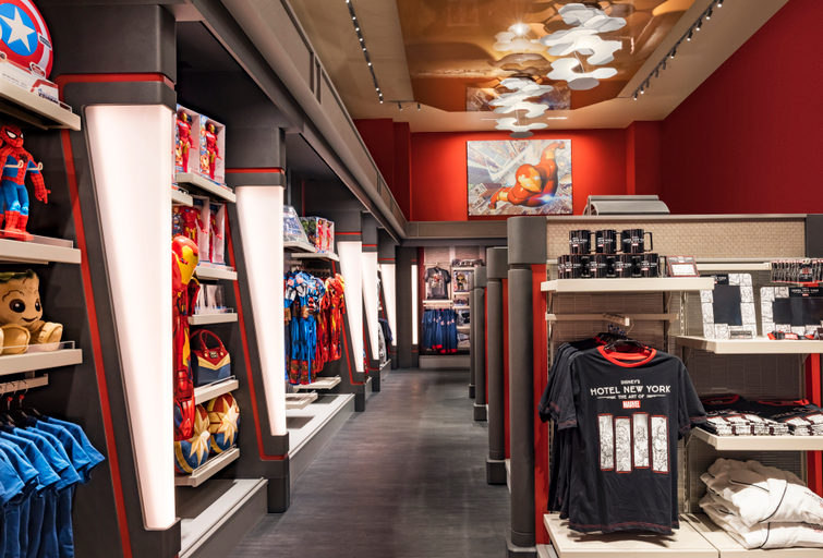 Public Area 4, Disney Hotel New York - The Art of Marvel, Seine-et-Marne