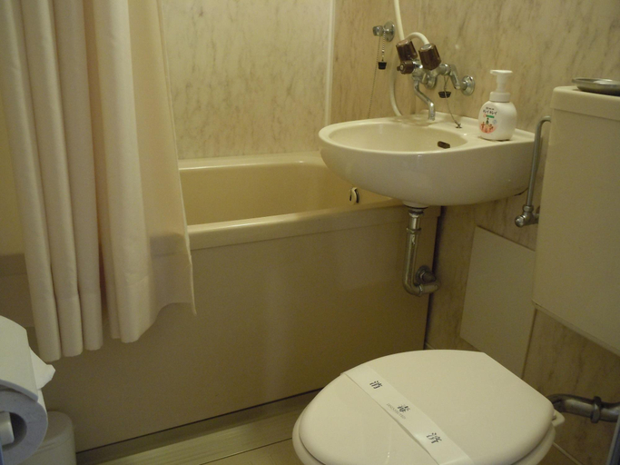 Bathroom 4, Hotel Seikoen, Nikkō