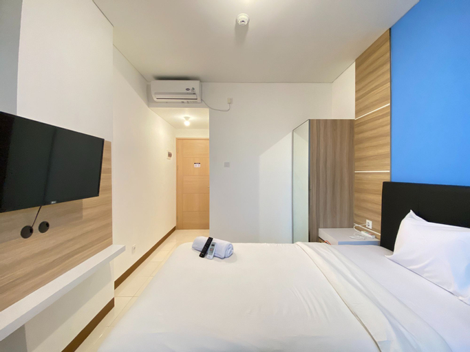 Simply Studio Room Semi Apartment at The Lodge Paskal near BINUS University By Travelio, Bandung
