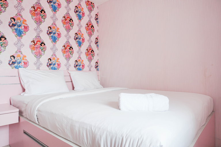 Homey and Fresh 2BR Green Pramuka Apartment By Travelio, Central Jakarta