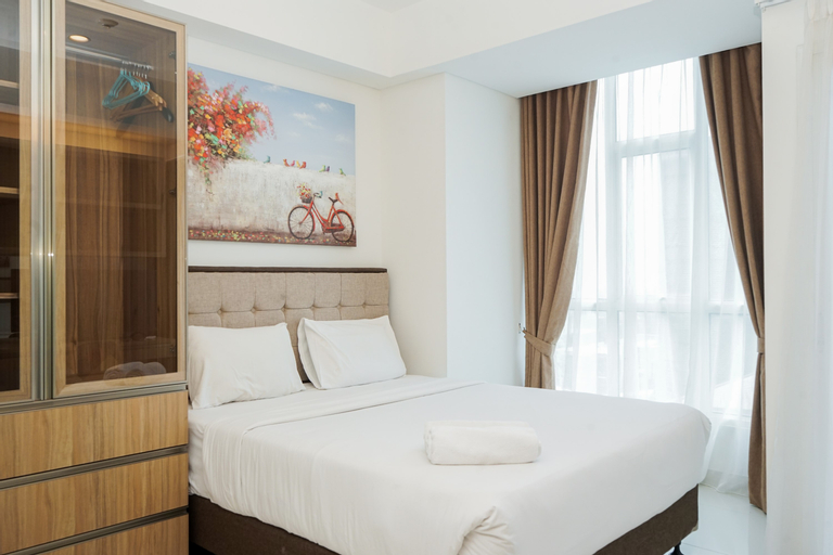 Bedroom 1, Relax and Comfy East Suite Studio Room at Roseville Apartment By Travelio, South Tangerang
