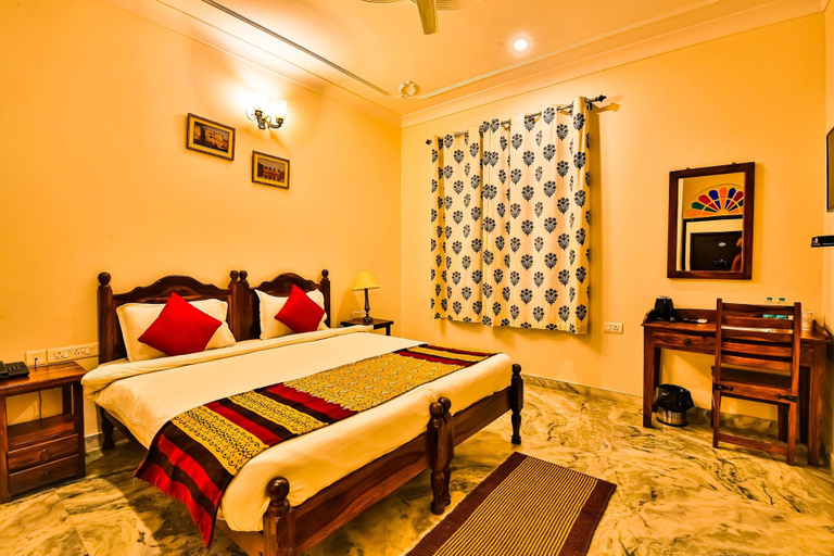 Bedroom 3, Hotel Harsoli Haveli, Jaipur