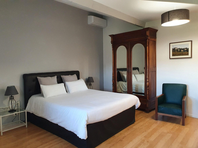 Bedroom 3, Logis Château Fleur de Roques, Gironde