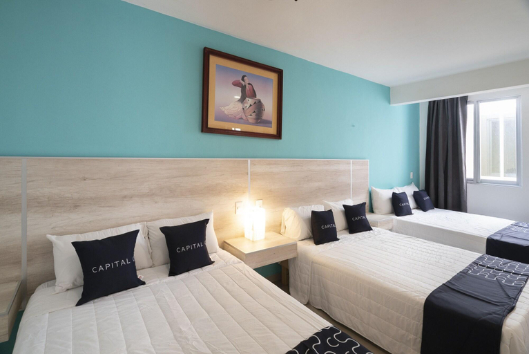 Bedroom 3, Hotel Punta Esmeralda, Cozumel