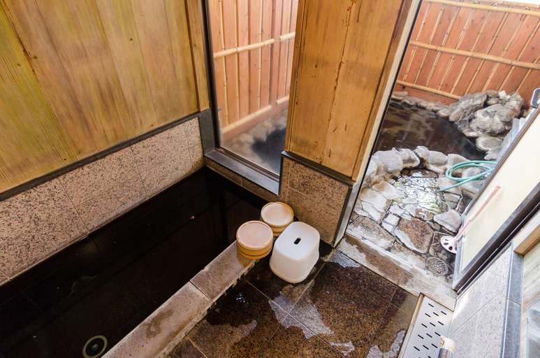 Bathroom 4, Yufuin Hot Spring Fukinoya, Yufu