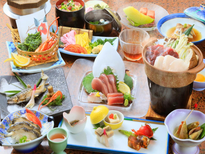 Food & Drinks 5, Ashizuri Pacific Hotel Hanatsubaki, Tosashimizu