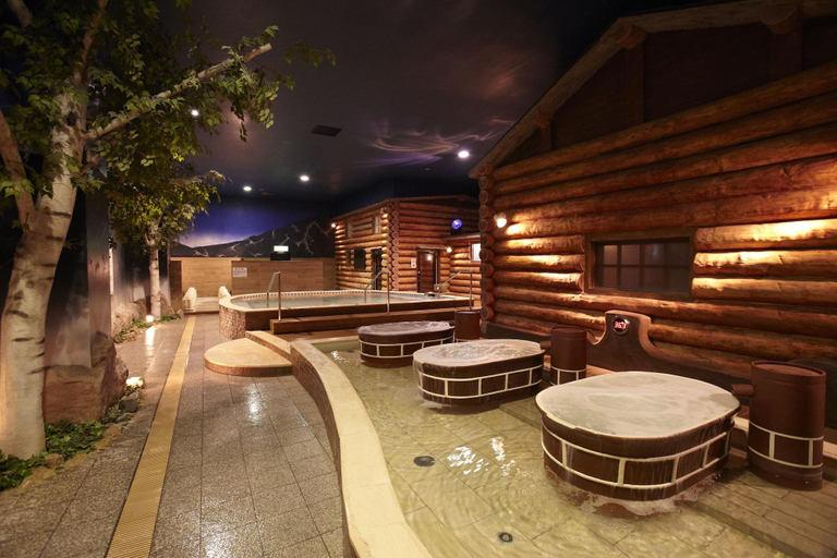 Food & Drinks 5, Spa World: Onsen around the World, Osaka
