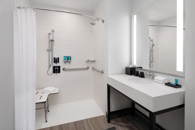 Bathroom 5, Aloft by Marriott Katy Mills, Fort Bend