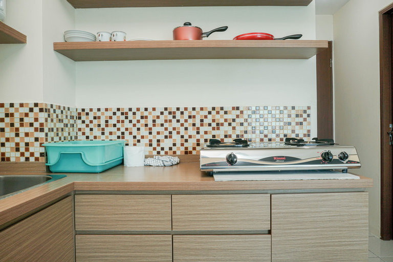Cozy Living 1BR at Tifolia Apartment By Travelio, East Jakarta