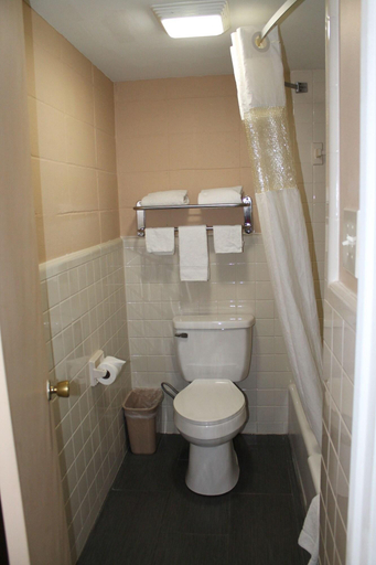 Bathroom 5, Budget Inn Carthage, Smith