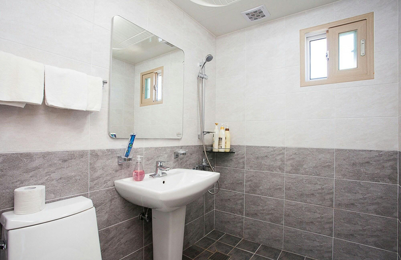 Bathroom 3, Jamung Pension, Jeju