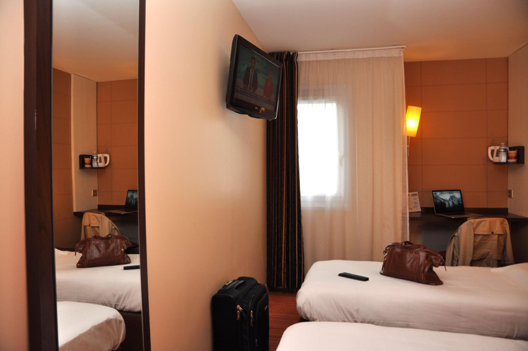 Bedroom 2, Hôtel Inn Design & Restaurant Amiens, Somme