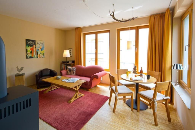 Bedroom 2, Plumbohms Echt-Harz-Apartments, Goslar