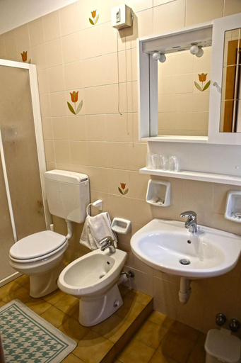 Bathroom 4, Albergo Gusmeroli, Sondrio