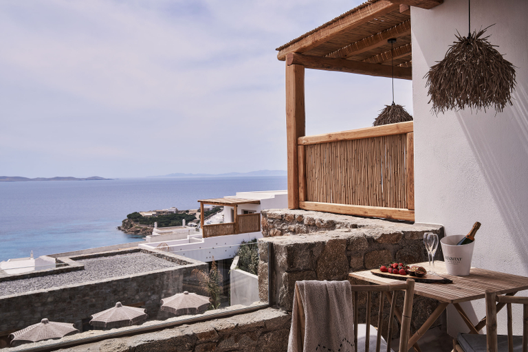 Bedroom 3, Amyth of Mykonos Hotel, South Aegean