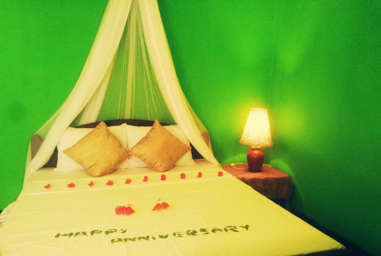 Bedroom 1, Green Bamboo House, Dambulla