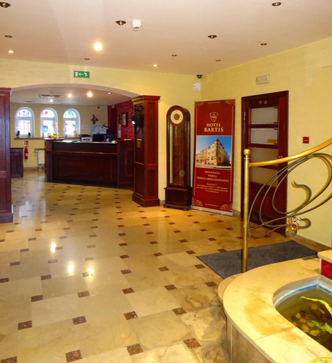 Public Area, Hotel Bartis, Bartoszyce
