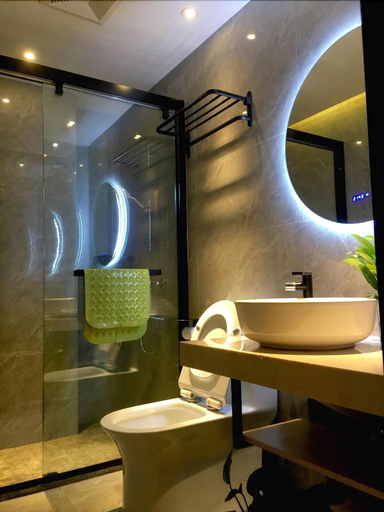 Bathroom, Enze Aizhu Hotel, Fuzhou