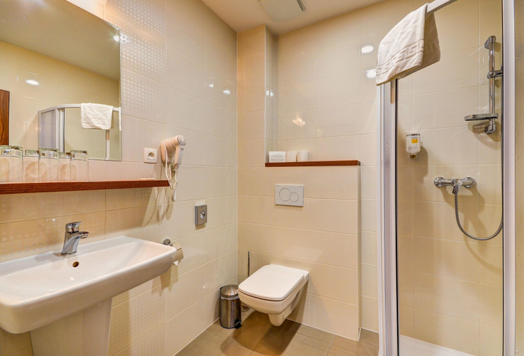 Bathroom, Hotel TOÄ, Jeseník
