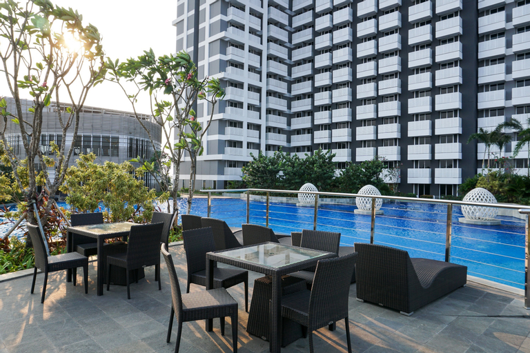 Exterior & Views 3, Comfort and Modern Studio at West Vista Apartment By Travelio, West Jakarta