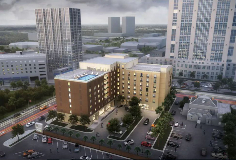 Exterior & Views 3, Home2 Suites by Hilton Orlando Downtown, Orange