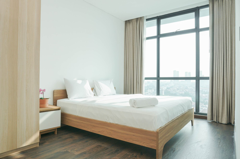 Stylish 1BR Apartment at Veranda Residence @ Puri By Travelio, West Jakarta
