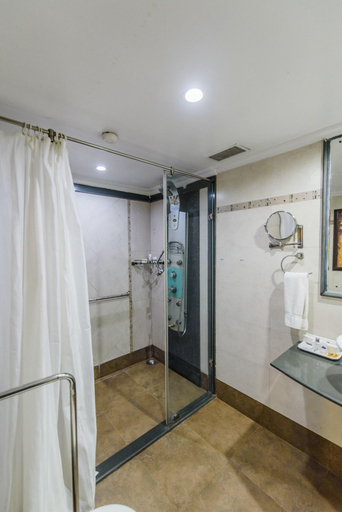 Bathroom 4, Hotel Grand Dhillon, Durg