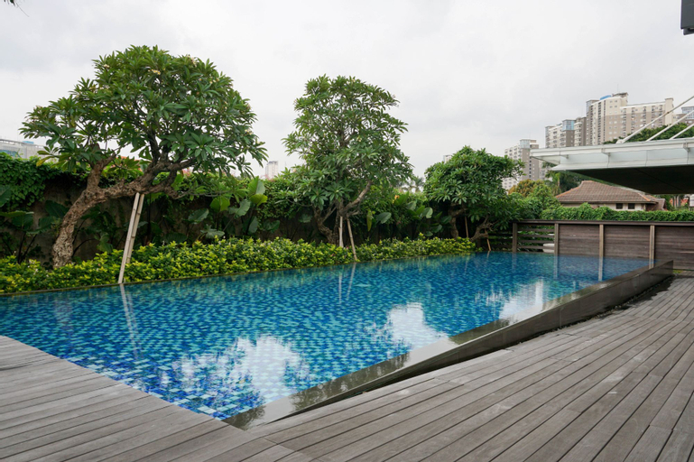 Stylish 1BR Apartment at Veranda Residence @ Puri By Travelio, West Jakarta