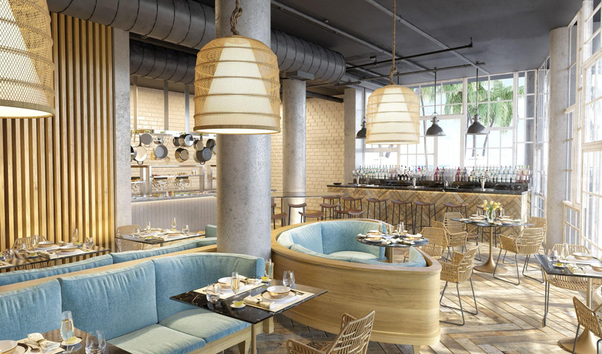 Public Area 4, The Fives Oceanfront, Benito Juárez