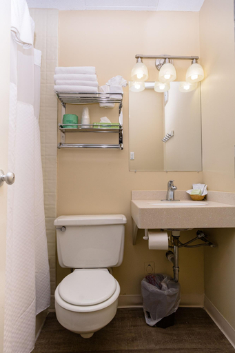 Bathroom 4, Charlroy Motel, Ocean