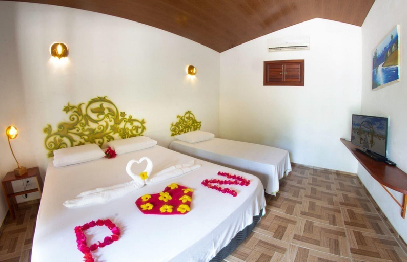 Bedroom, Paraíso Natural Pousada e Restaurante, Cruz