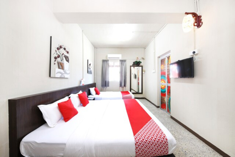 Bedroom 4, OYO 507 Aikka Hotel, Seberang Perai Utara