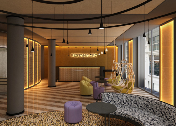 Public Area 4, Pestana CR7 Gran Via, Madrid