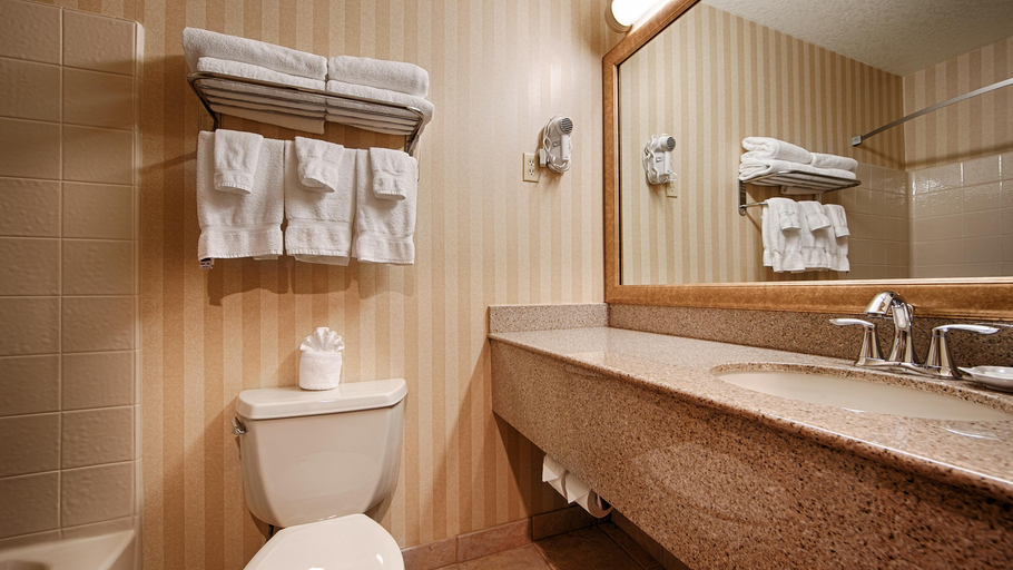 Bathroom 4, Best Western Plus Landmark Inn, Lincoln