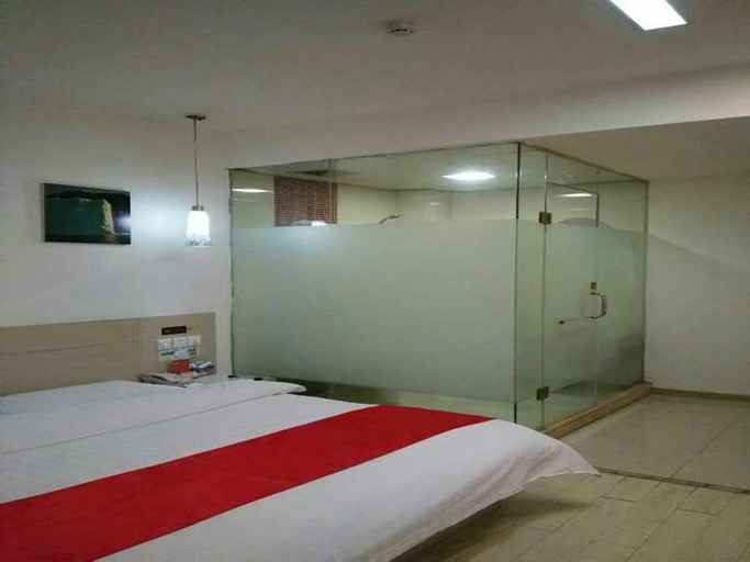 Bedroom 2, Thank Inn Hotel He'nan Xinxiang Changyuan Bo'ai Road, Xinxiang